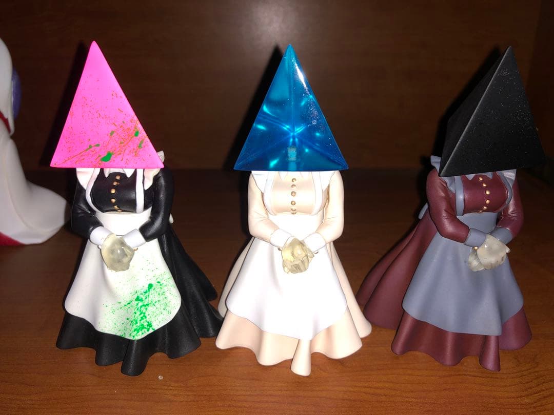 純潔心中　怪しい異形頭メイドさん　CANDY FACE レジンフィギュア