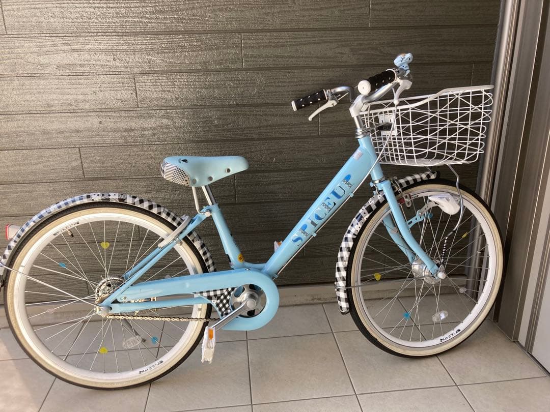 【愛知】サカモトテクノ　スパイスアップ　22インチ（女の子）ヘルメット付