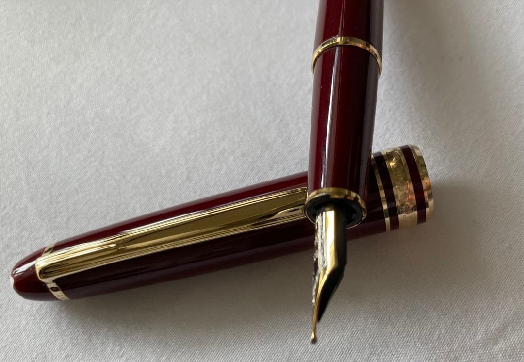 モンブラン マイスターシュテュック144 18K MONTBLANC ペン先Ｆ