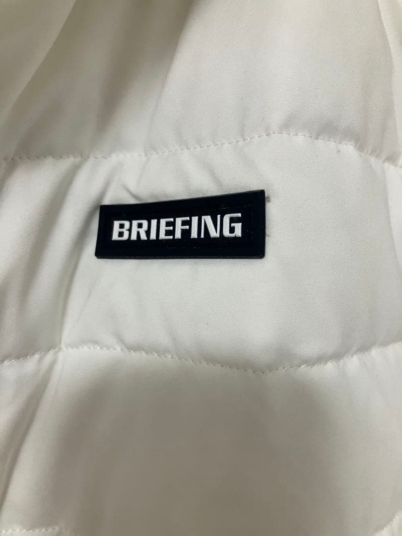 BRIEFING ダウンベスト XL ホワイト