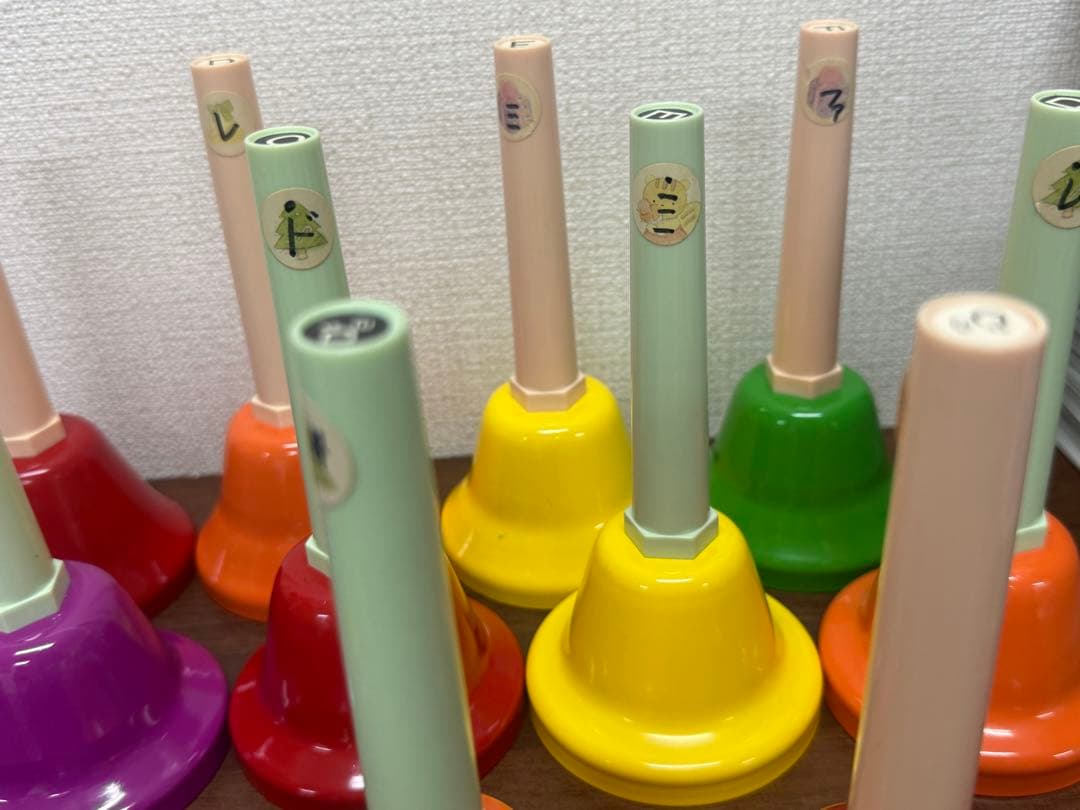 【送料込み】ウチダヨウコウ　ミュージックベル20MB-C ハンドベル　楽器