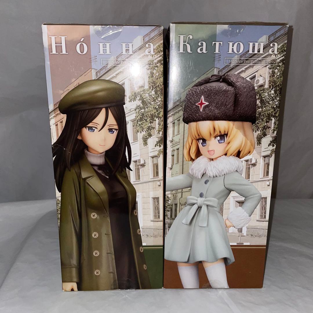 ガールズ＆パンツァー 最終章 カチューシャ ノンナ 1/7 フィギュア 特典付