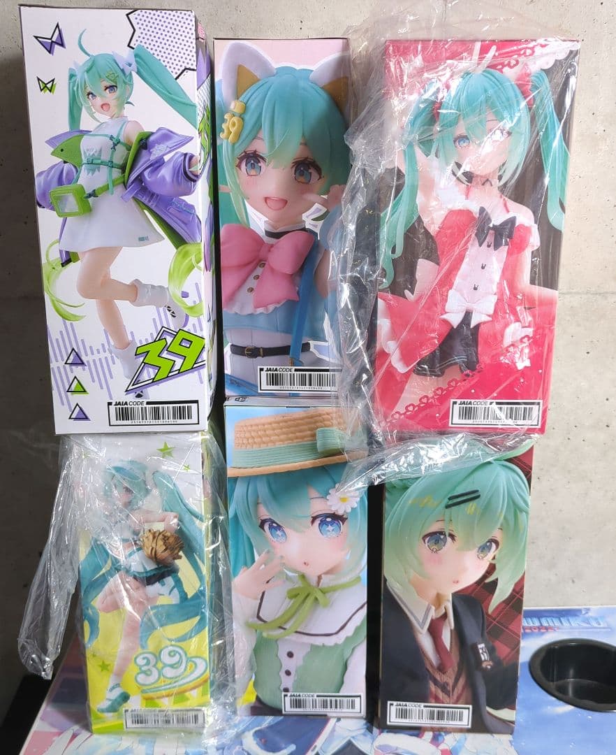 初音ミク Fashionフィギュア 通常＋タイクレ限定 12点セット