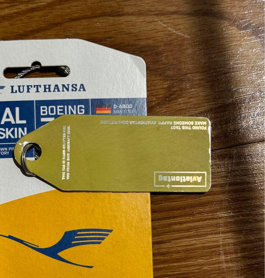 LH ルフトハンザ 航空 Aviationtag B707-430