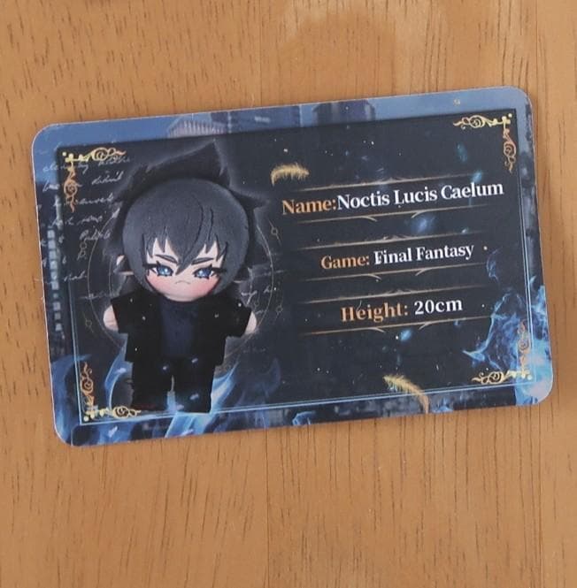 FF15 ノクト　ぬいぐるみ　服セット　ぬい服　20cm　ぬい用　ノクティス