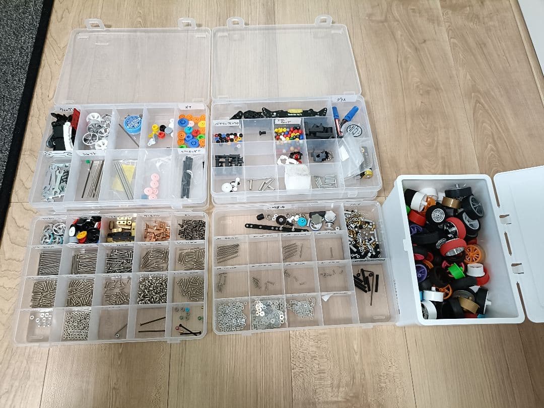 ミニ四駆　引退品　パーツ、工具など