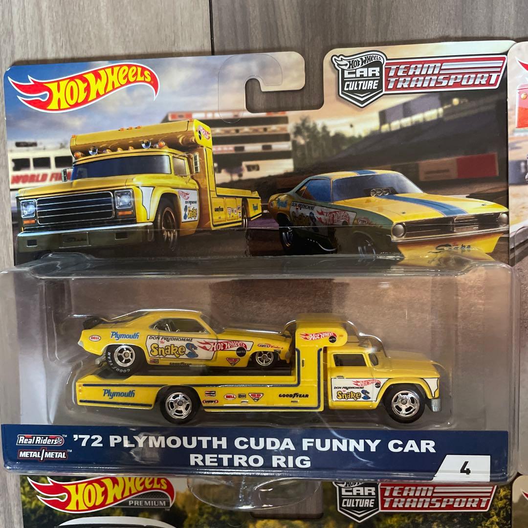 ホットウィール　HotWHeeLs team transport 10台セット