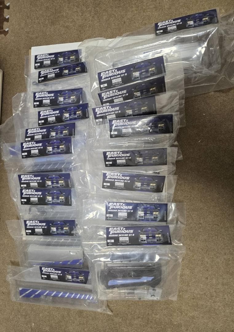 【未組立】DeAgostini ワイルド・スピード日産スカイラインGT-R