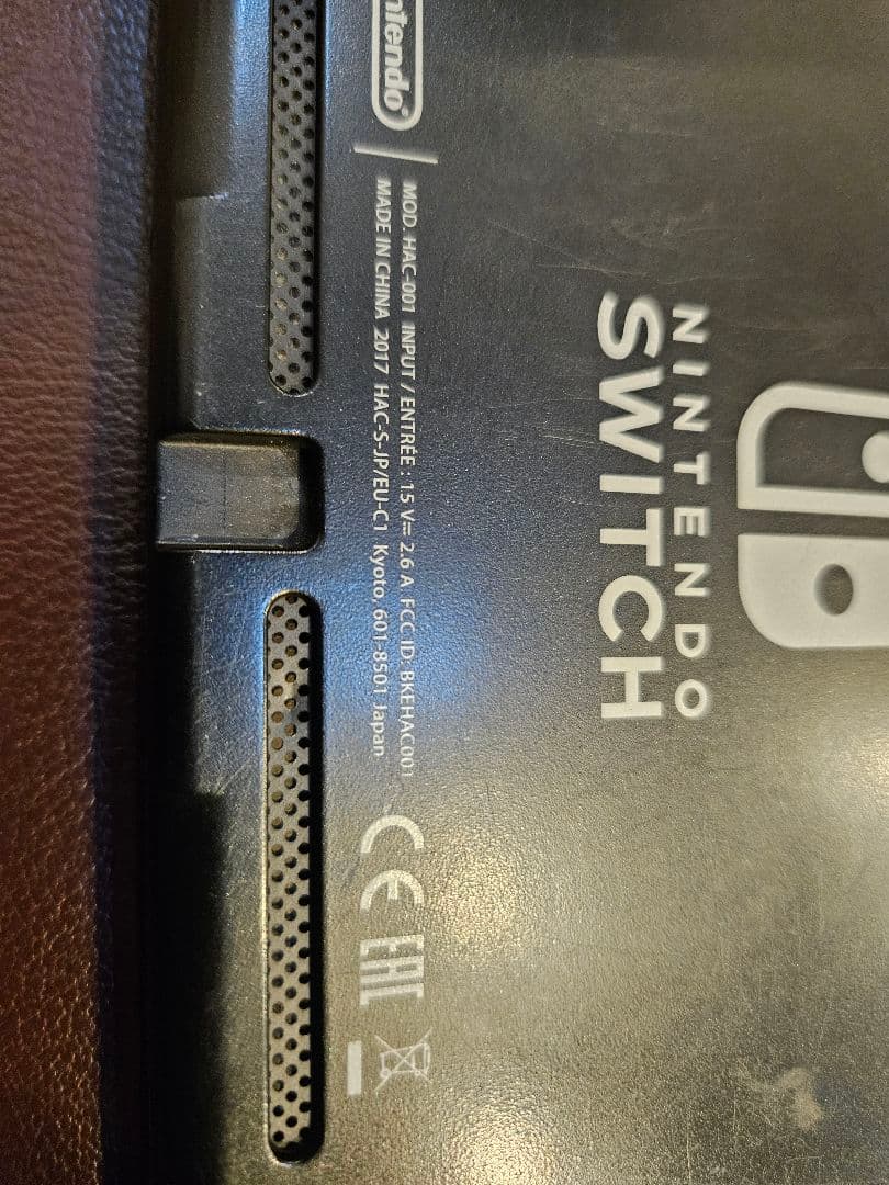 Nintendo Switch 初期型本体 ネオンブルー/ネオンレッド　グレー