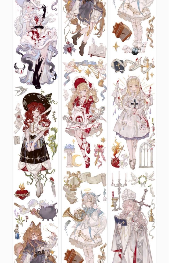 海外マスキングテープ巻売り 失逾回溯 贝売光pet 人物マスキングテープ300.