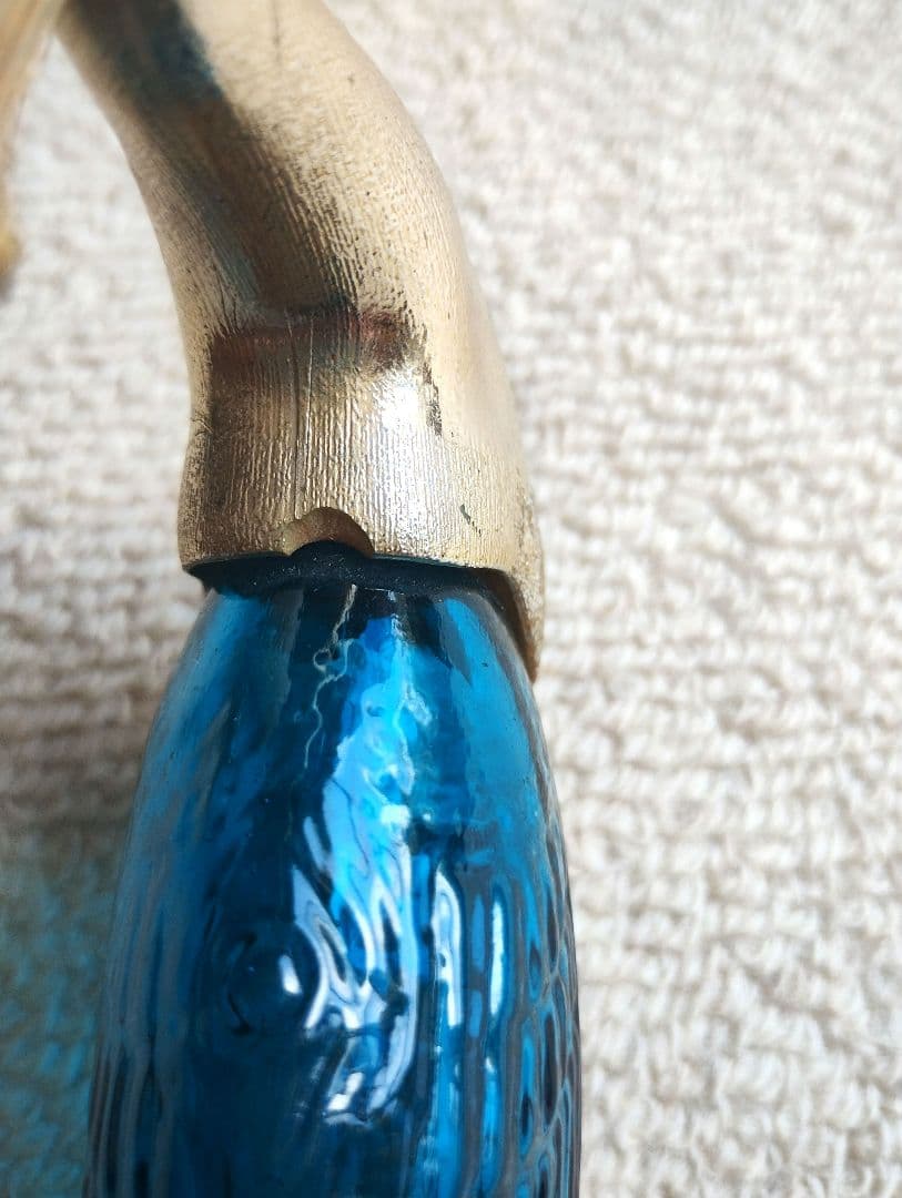 孔雀のアンティーク香水瓶 AVON社製