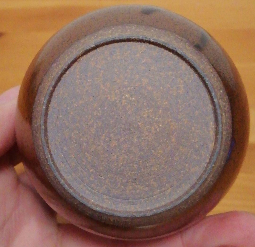 笹田有祥作　初花　肩衡　大名物　茶入　共箱　仕服付　略歴付　茶道具