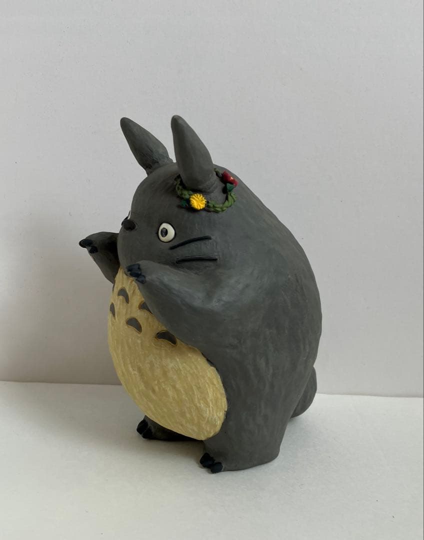 となりのトトロ お花ておしぐるま トトロのみ プランターなし 陶器製 レトロ