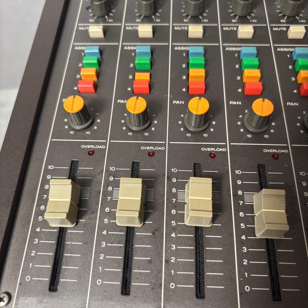 【希少・動作品】TEAC テアック ミキサー M-30現状品 昭和レトロ