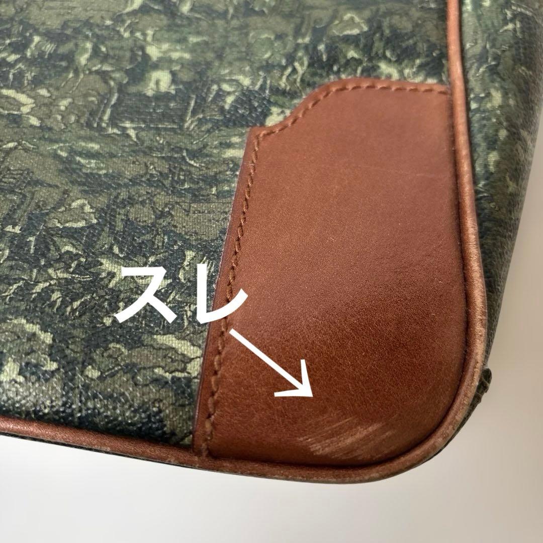 ＊柄希少・廃盤TANINO CRISCIボストンバッグ グリーン新品・未使用＊