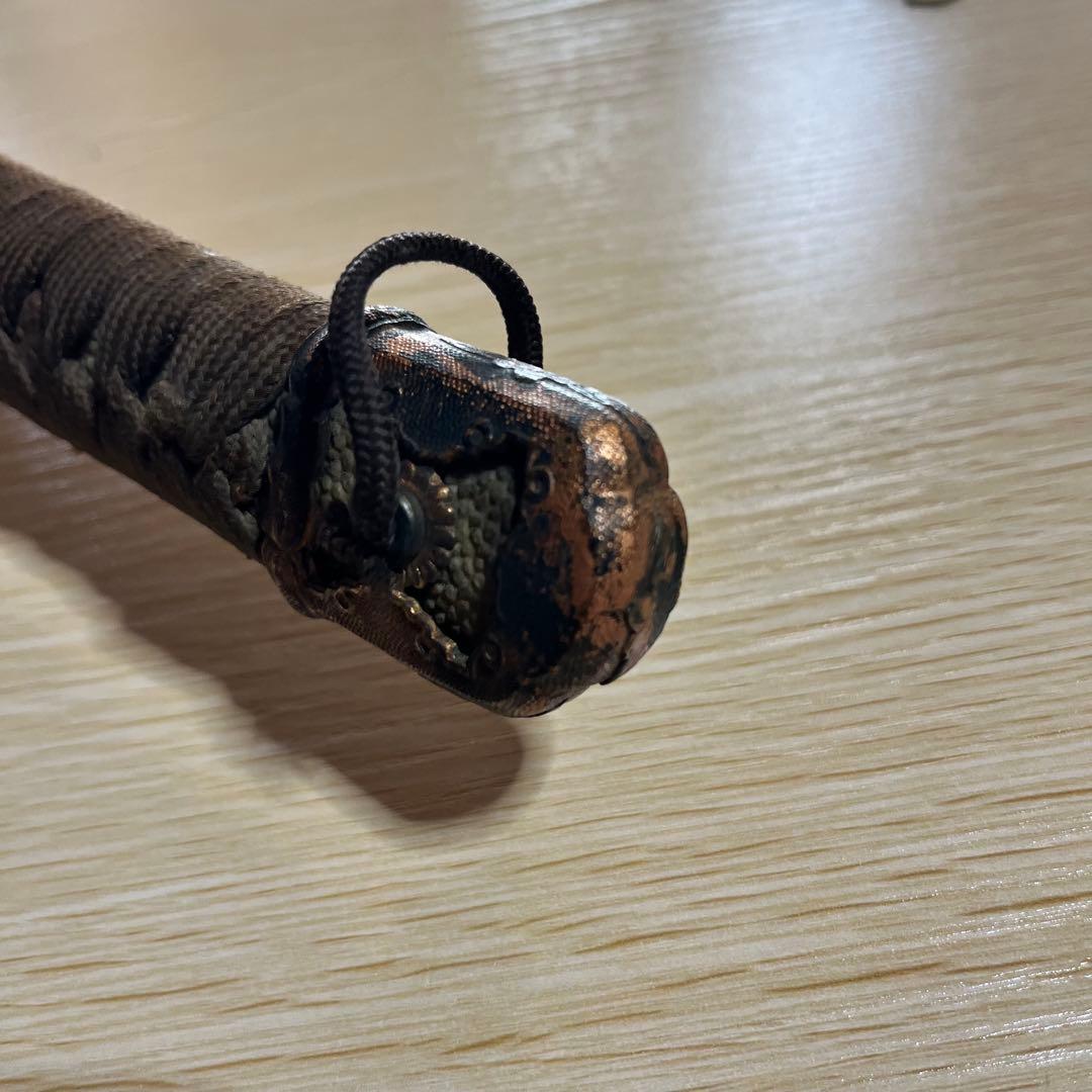 橋*様 軍刀　模擬刀　鞘　鍔　柄