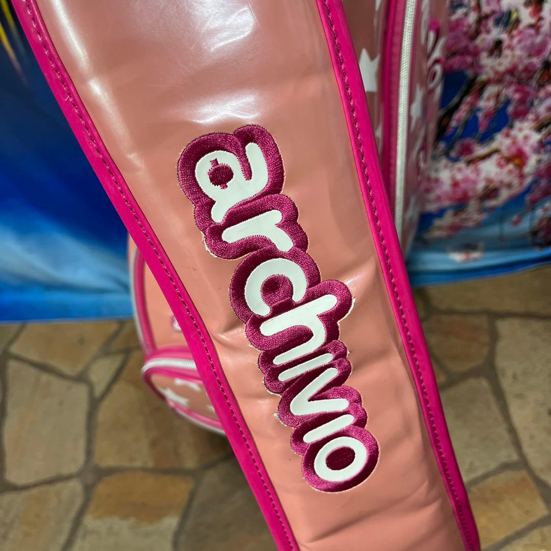 寶BT-1057 archivio アルチビオ ピンクベージュ キャディバッグ