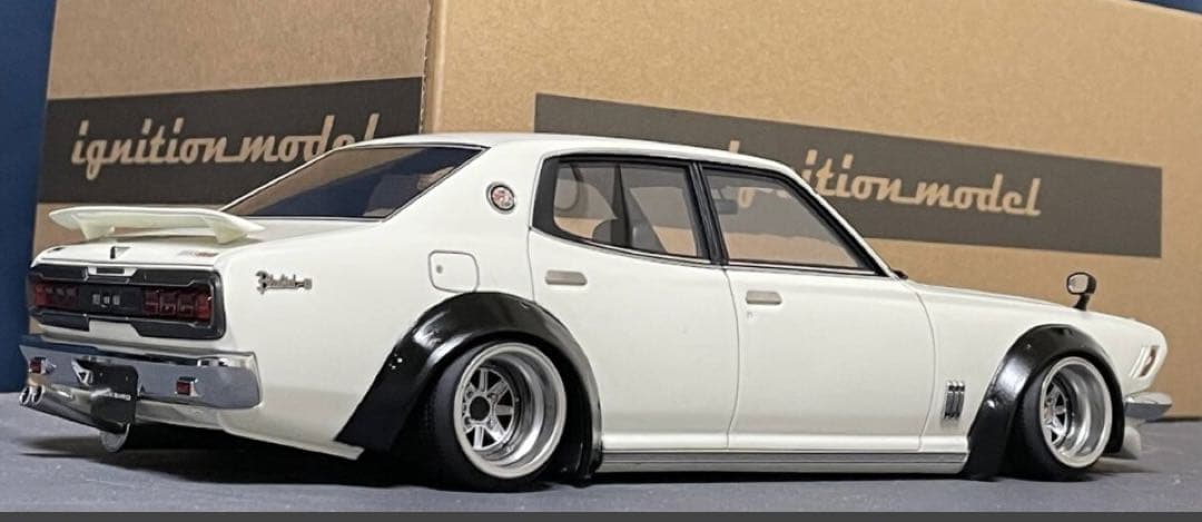 1/18ミニカー　IG サメブル　★新品【改】カスタム★セミワークスフェンダー