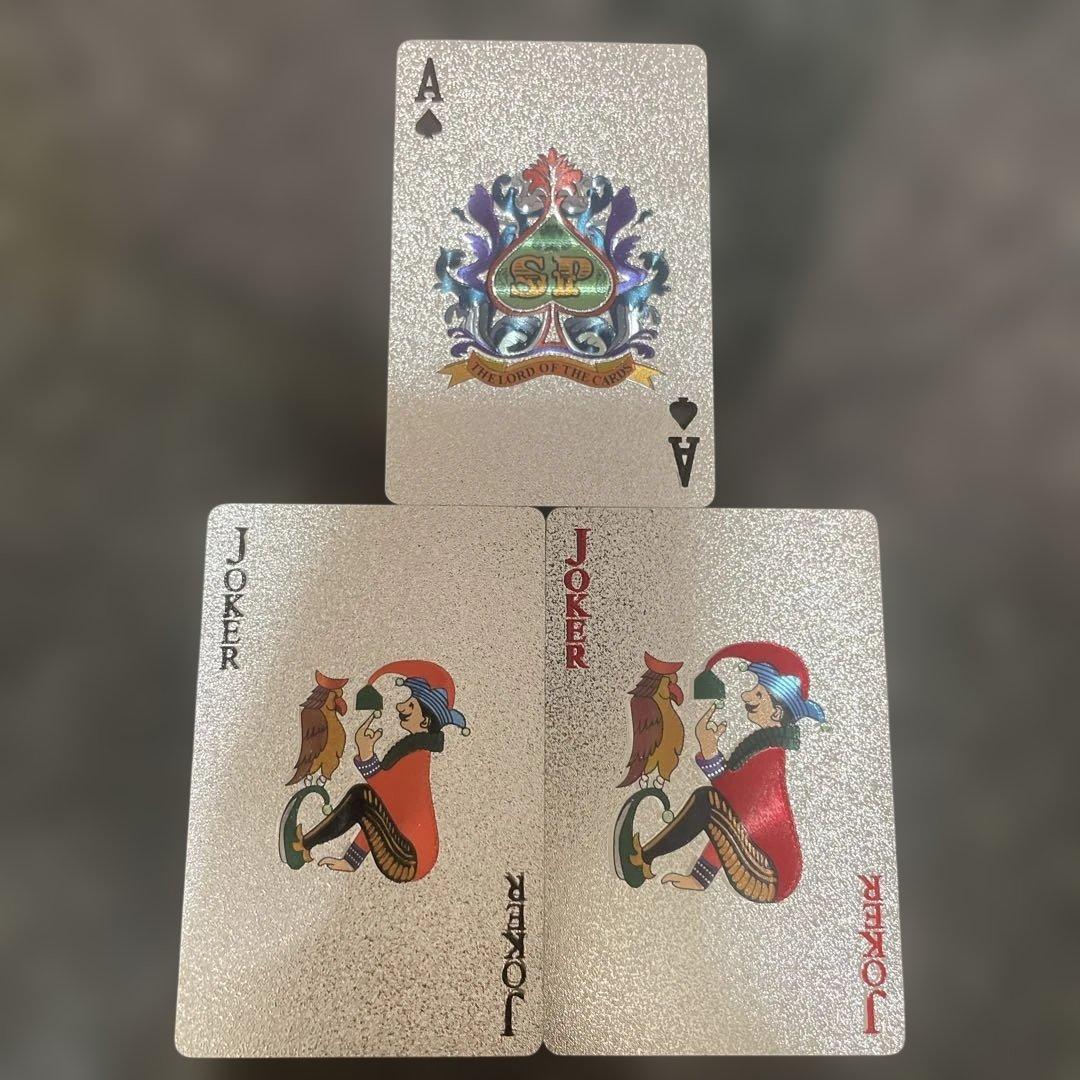 ♥️シルバー・ゴールド トランプセット