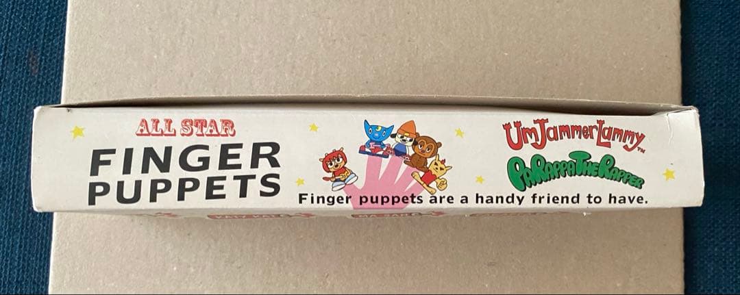 ウンジャマラミー⭐︎パラッパラッパー⭐︎フィンガーパペット