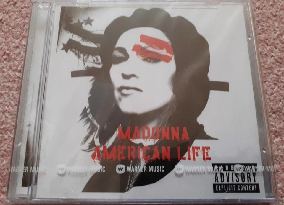 マドンナ　American Life　限定セット (Tシャツ・CD・しおり)