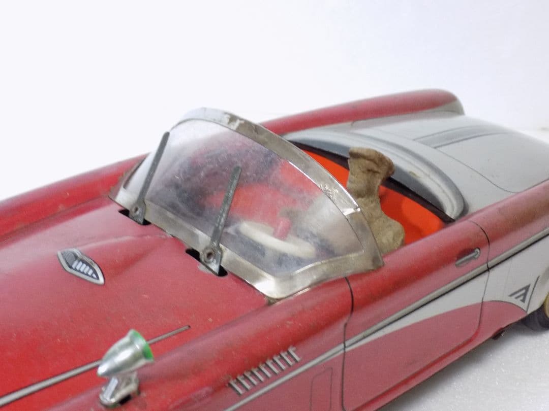 希少 西ドイツブリキ【クラッシックオープンカーPN-350　フリクション】動作品