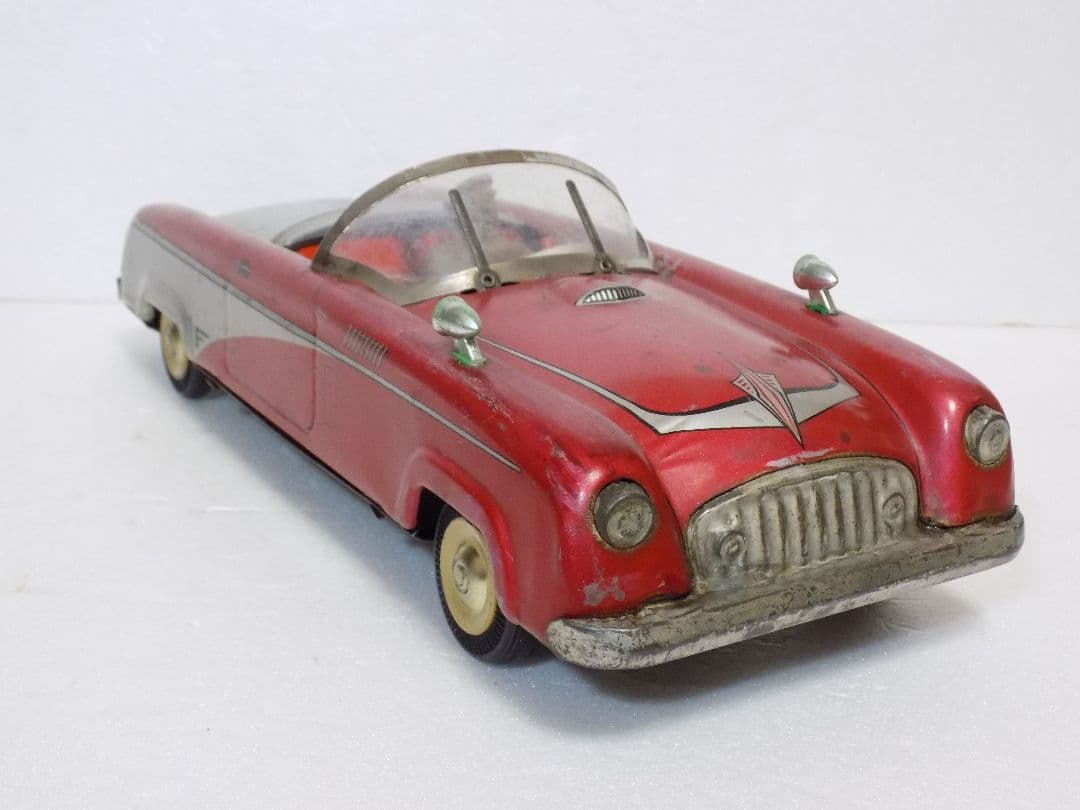 希少 西ドイツブリキ【クラッシックオープンカーPN-350　フリクション】動作品