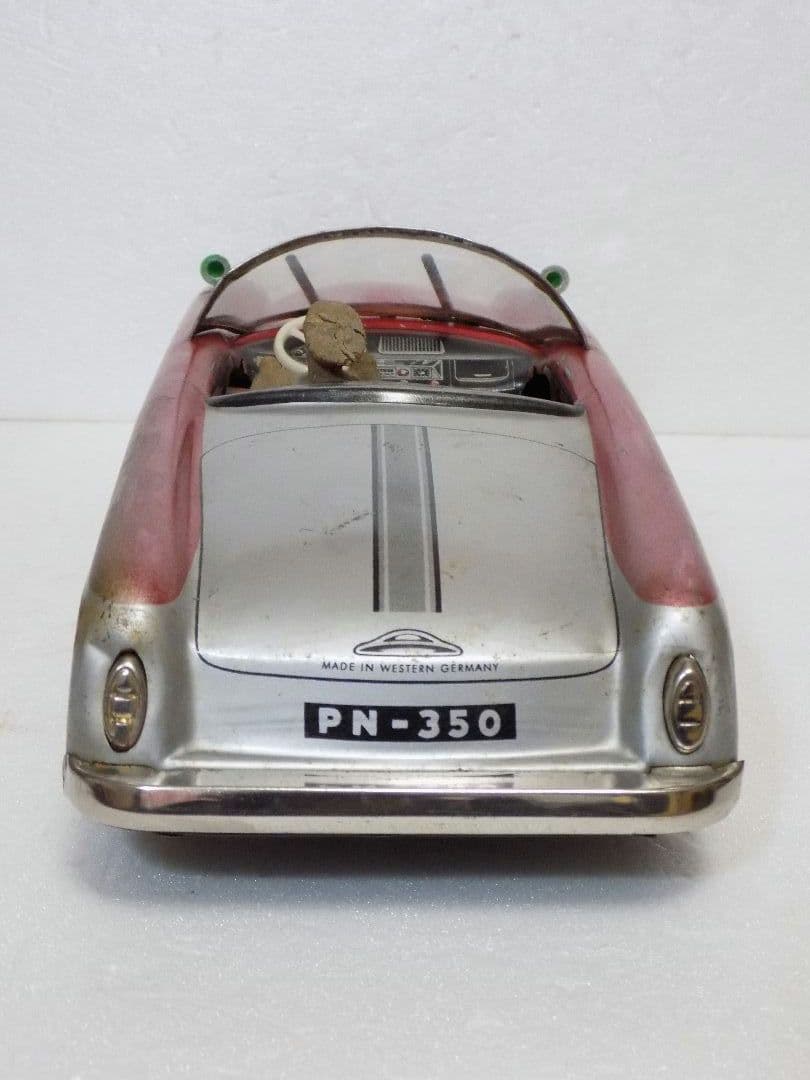 希少 西ドイツブリキ【クラッシックオープンカーPN-350　フリクション】動作品