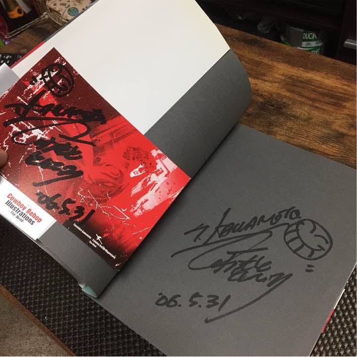 cowboybebop カウボーイビバップ イラスト サイン入り