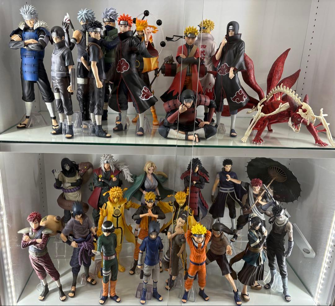 NARUTO ナルト 一番くじ 心を写す赤き瞳 A.B.C.D賞　4体セット