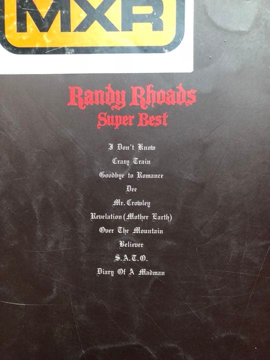 【コレクターズアイテム】ランディーローズ スコア