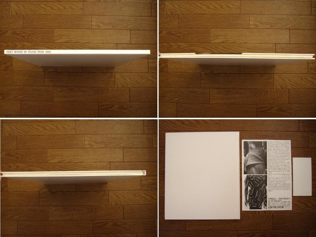 Issey Miyake by Irving Penn 1990　フライヤー付