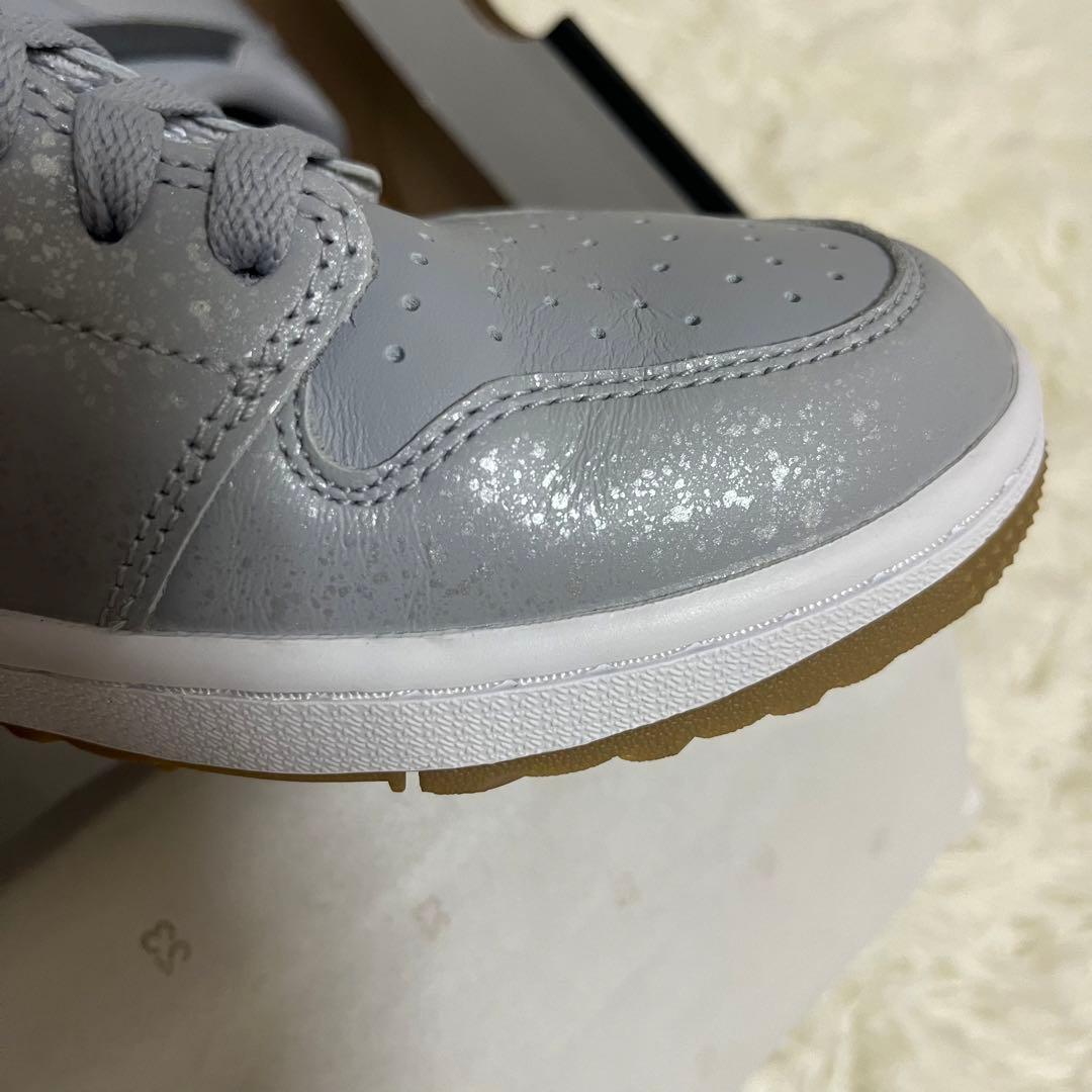 新品未使用 ナイキ エアジョーダン1 ロー G ウルフグレーガム　26.5