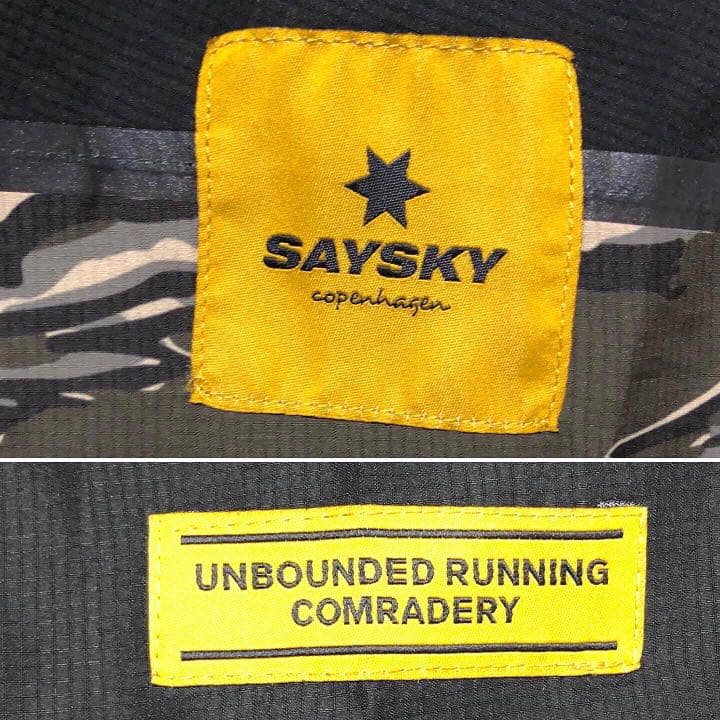 完売品❗️SAYSKY セイスカイ カモフラ ランニングジャケット