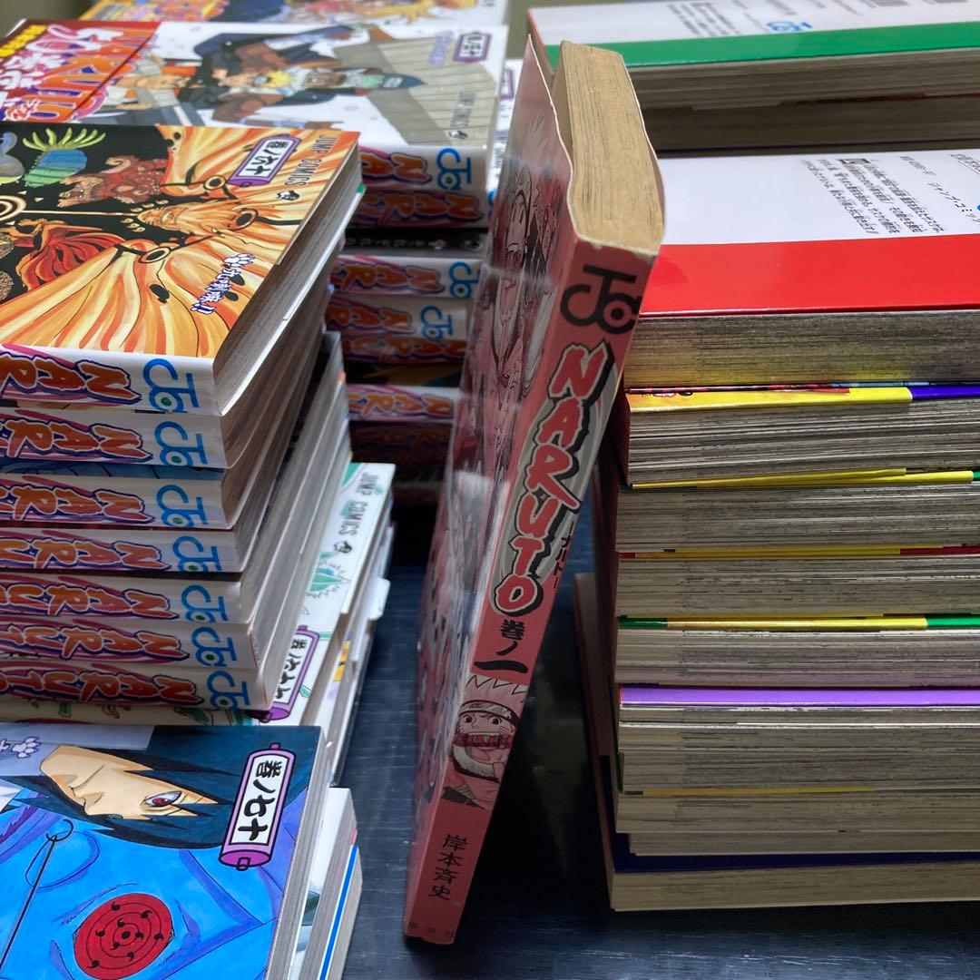 NARUTO 不揃いセット　1,2,14〜40,42〜72巻　初版あり