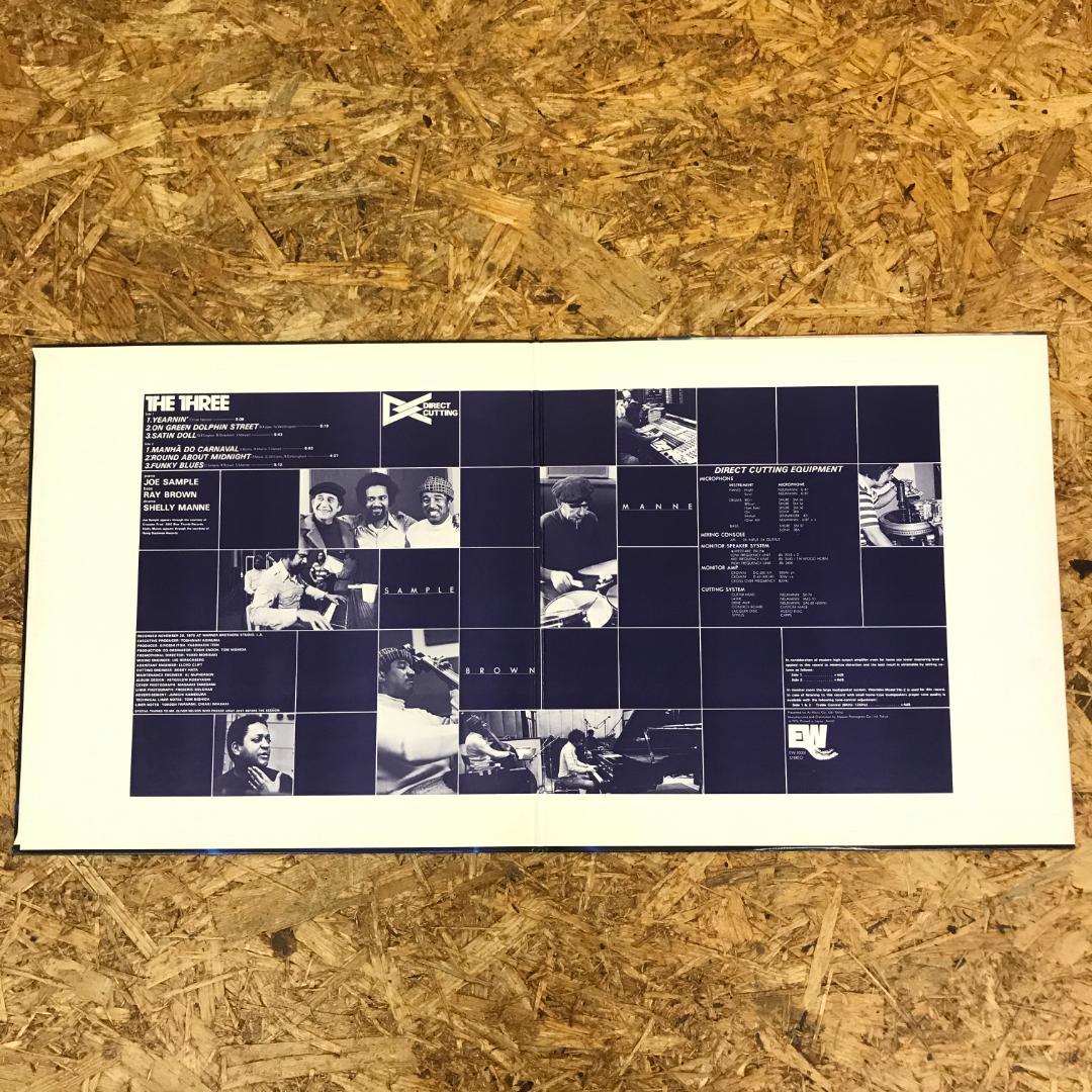 洋楽レコード THE THREE ザ・スリー　0450