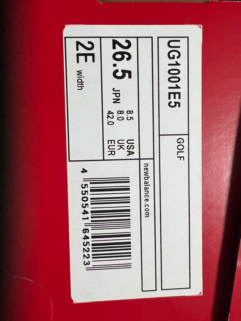 ニューバランスゴルフ　FuelCell 1001 v5