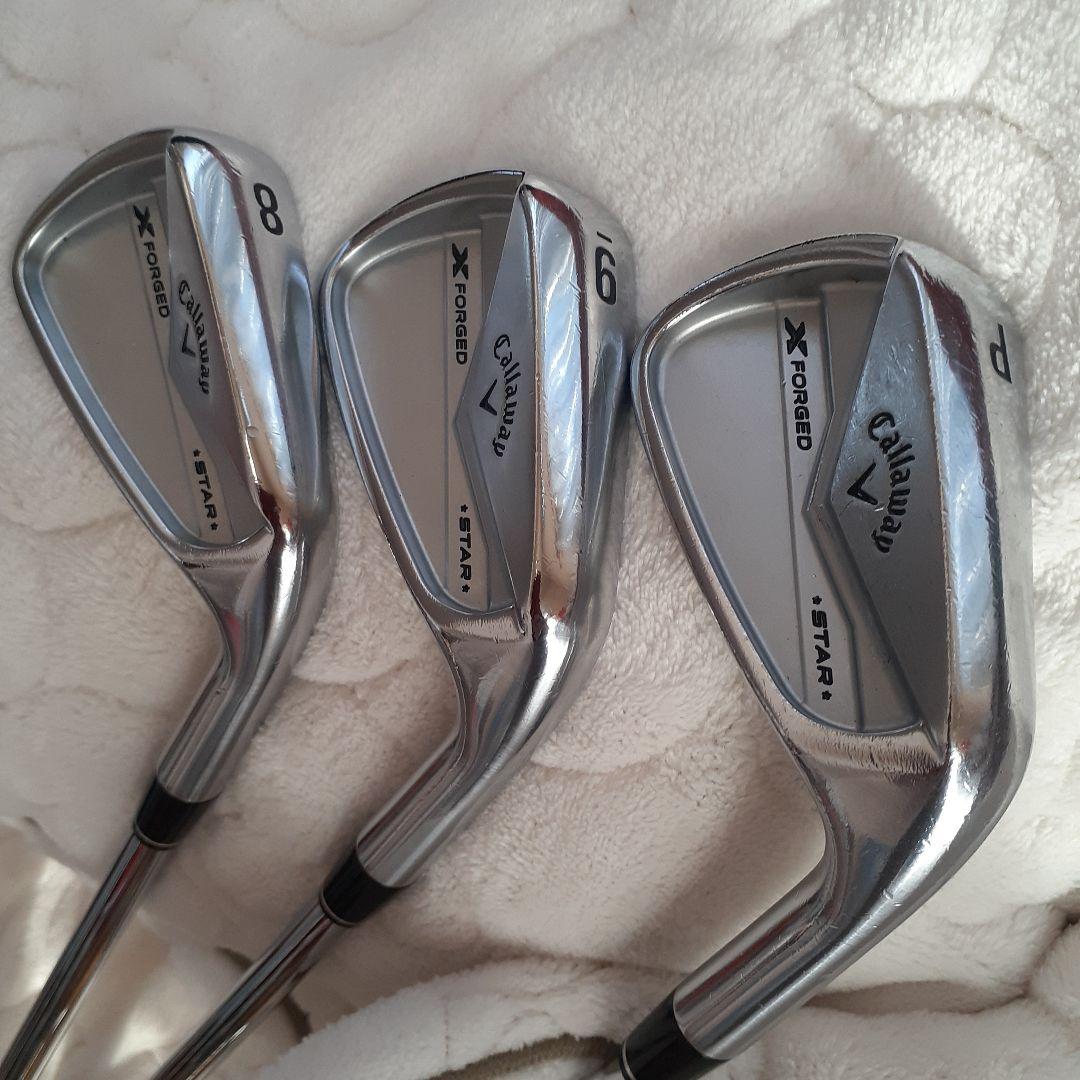 2024 Callaway X Forged スター アイアン 6本セット