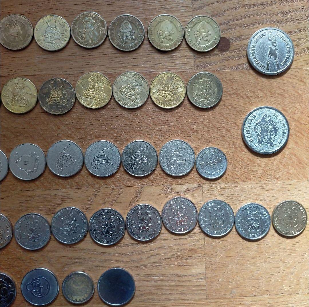 アミューズメント　ゲームセンターなど　メダル　　41枚セット