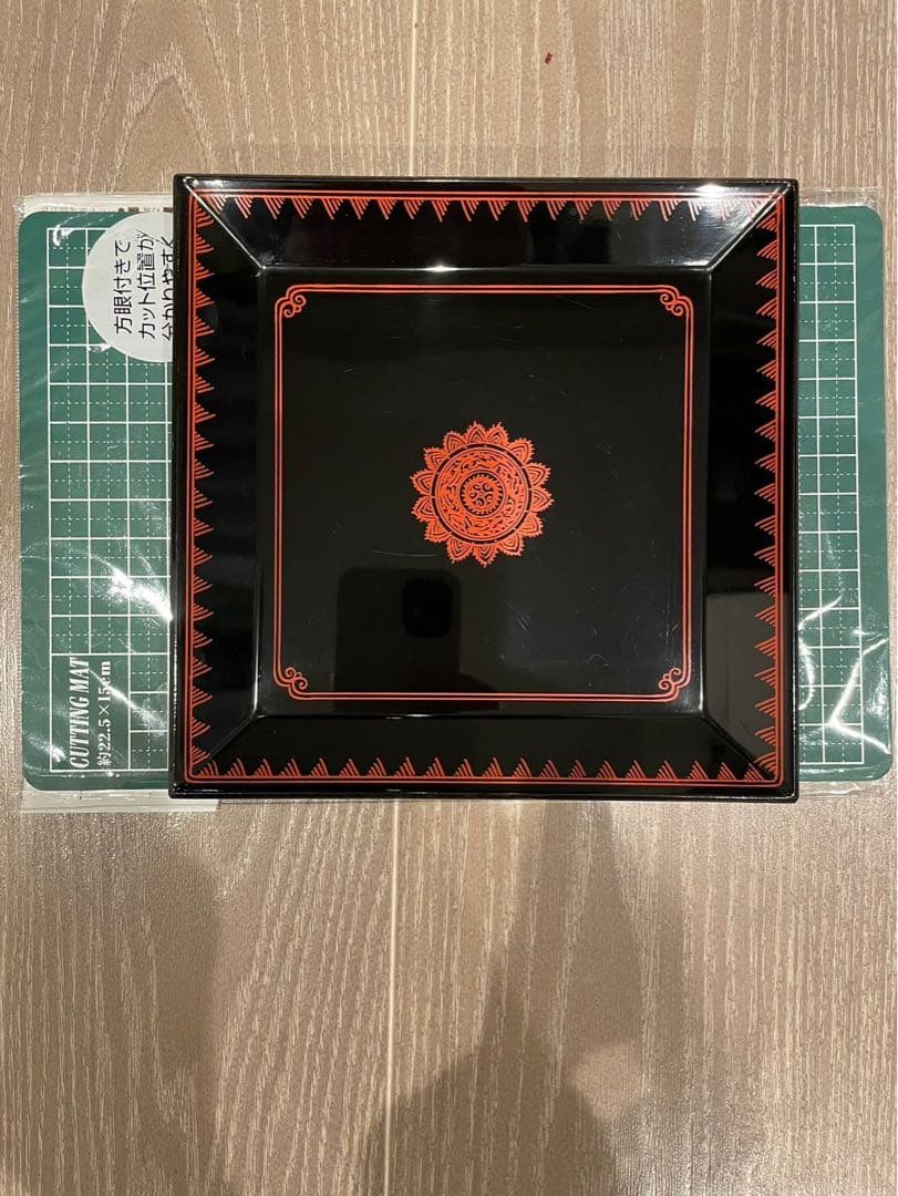 冨山昇斎蒟醤 菓子盆 木工芸 漆工芸