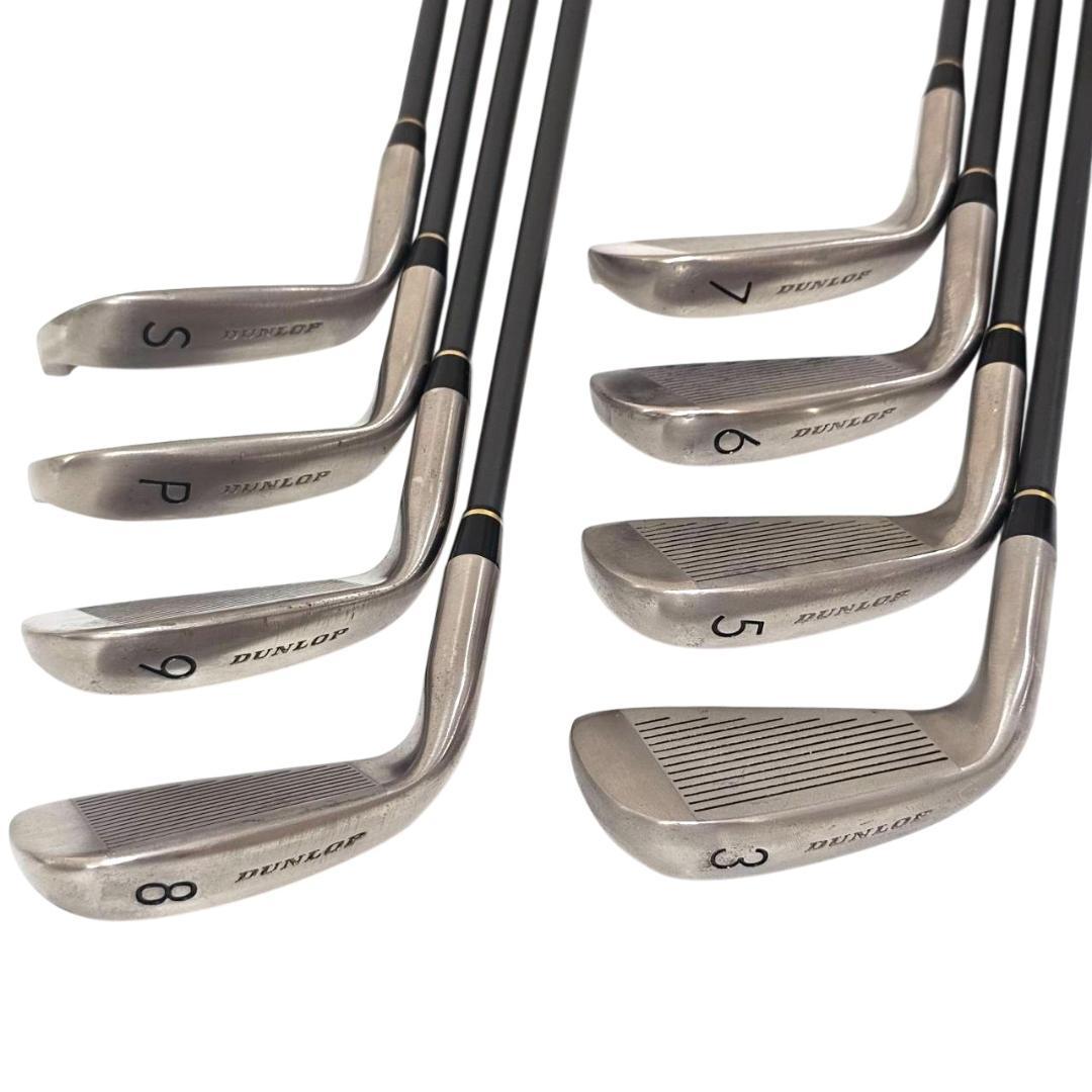DUNLOP ダンロップ DG-78 アイアン8本＋ウッド2本 カーボン R 右