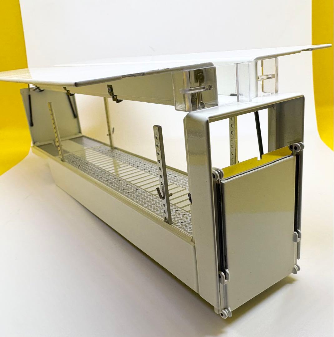 KENGFAI 1/64 スカニア S730 車両運搬トランスポーター 白　希少