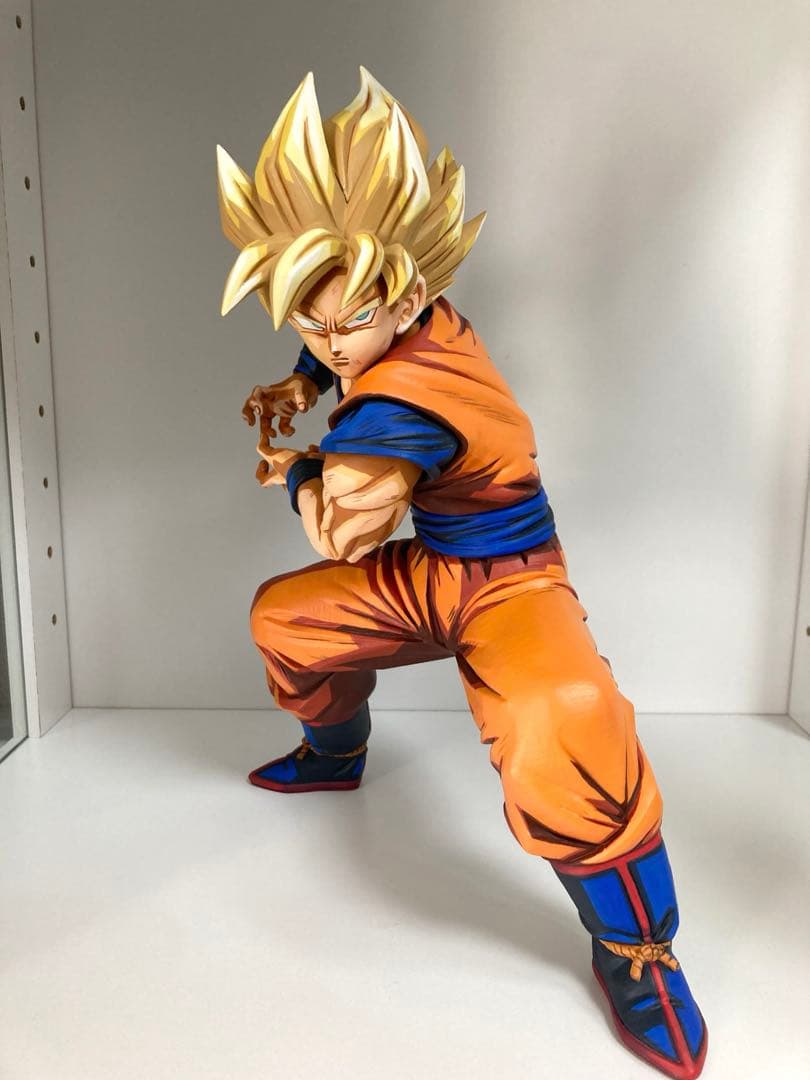 ドラゴンボール フィギュア リペイント 超サイヤ人 孫悟空 グランディスタ 2体