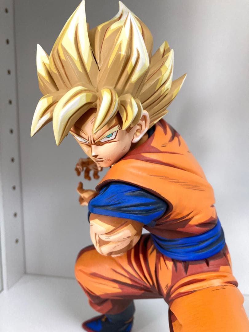 ドラゴンボール フィギュア リペイント 超サイヤ人 孫悟空 グランディスタ 2体