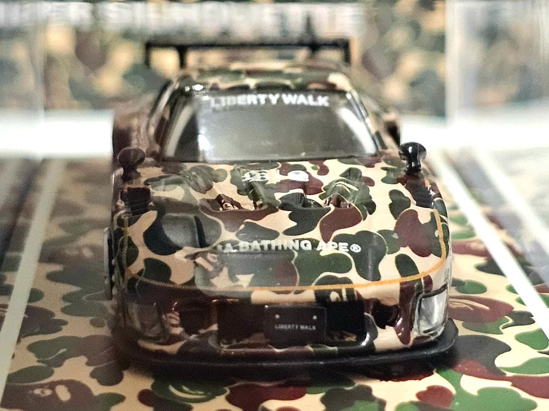 イノモデル INNO64 1/64 LBWK マツダ RX7 fd3s BAPE