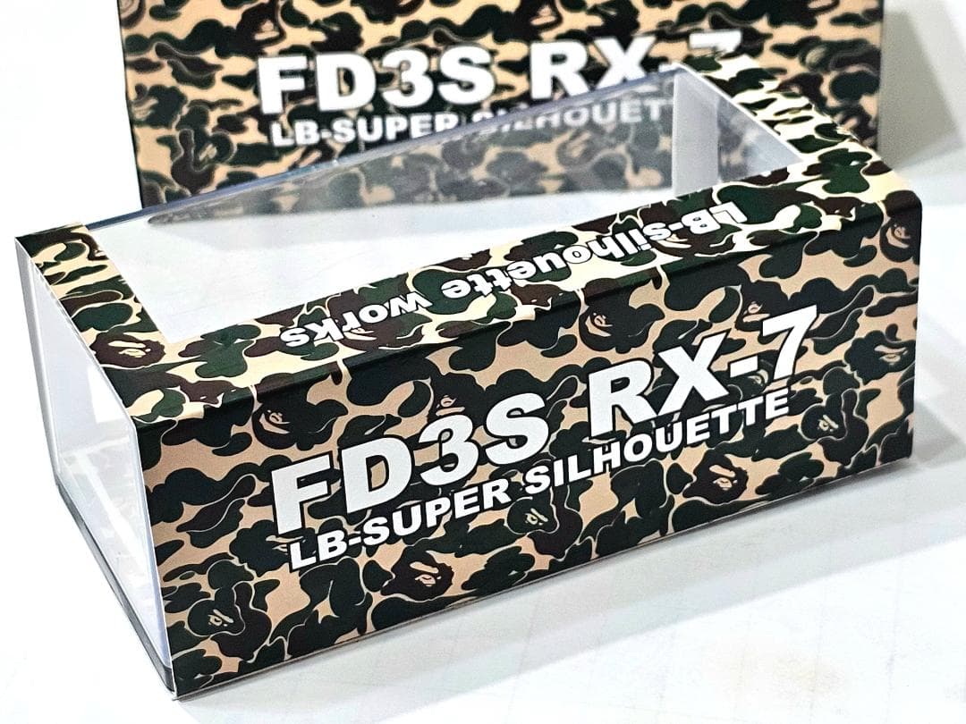 イノモデル INNO64 1/64 LBWK マツダ RX7 fd3s BAPE