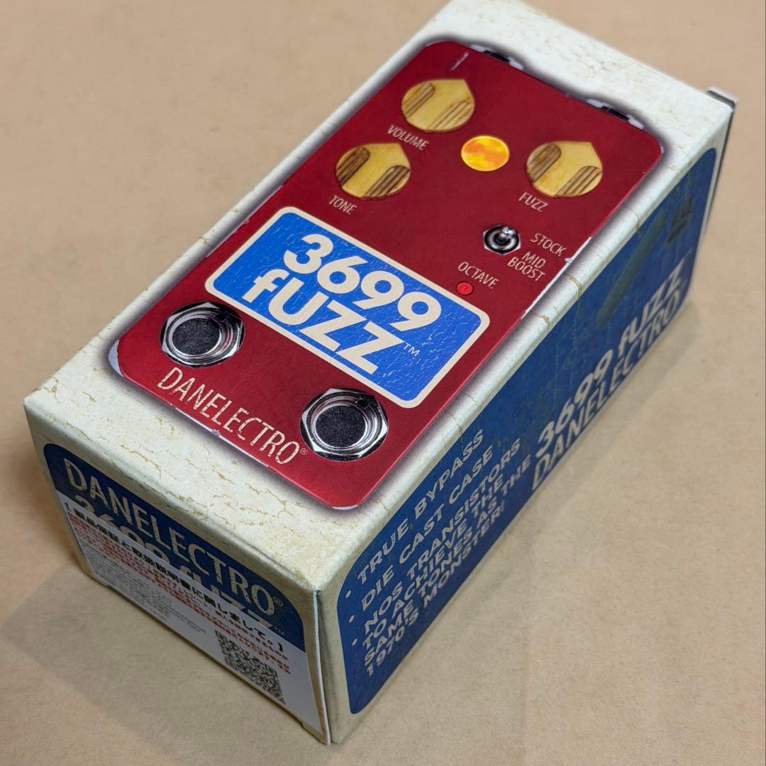 【美品】DANELECTRO 3699 FUZZ 個性派オクターブファズ