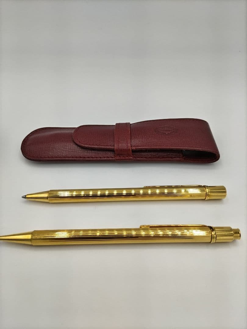 Cartier/カルティエ　ゴールド ボールペン、シャープペン