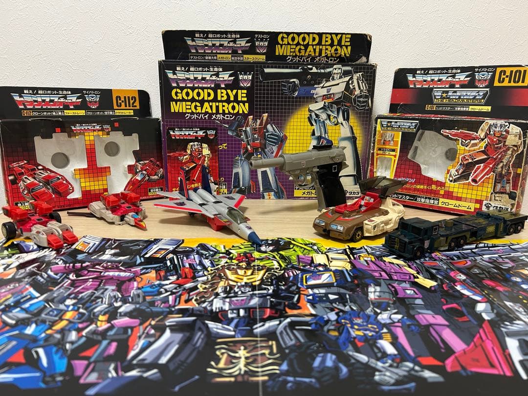 【激レア】トランスフォーマー 6体セット 1980年代 当時物