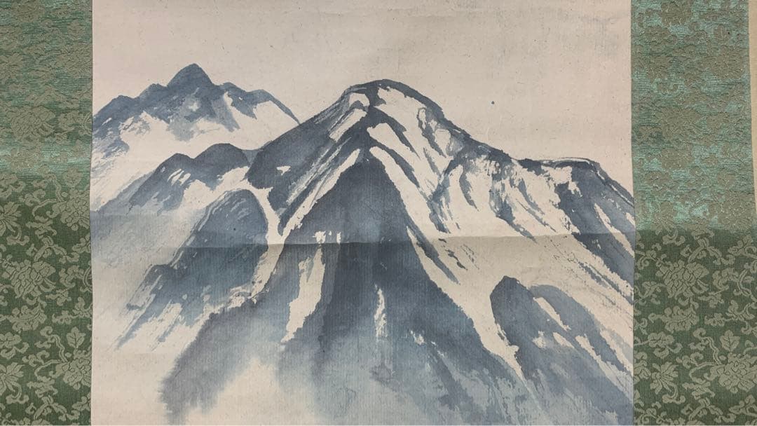 ②⑤ 水彩画　日本画掛軸　石塚 仙堂作　しづかせんどう（1890 - 1972)